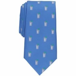 Best Sale 🎉 Club Room Men's Mint Julep Tie, Created For Macy's Royal ⭐