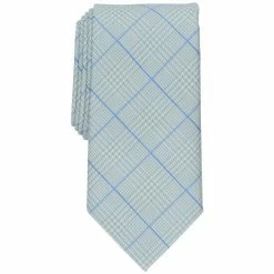Promo 🔥 Club Room Men's Plaid Tie, Created For Macy's Melon ⌛