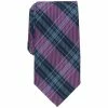 Brand new ✨ Club Room Men's Benson Plaid Tie, Created For Macy's Black 🎁