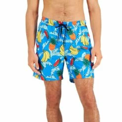 Top 10 🥰 Club Room Men's Fruit Cart Swim Trunks, Created For Macy's Volt Orng Combo 🎉