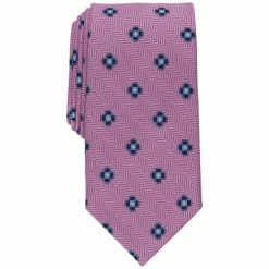 Outlet 🤩 Club Room Men's Berdie Neat Tie, Created For Macy's Yellow 😍