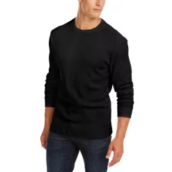 Wholesale 🔔 Club Room Men's Regular Fit Solid 👗 Dress 👚 Shirt, Created For Macy's Deep Black 🛒