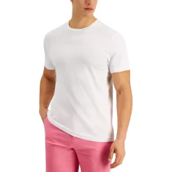 Budget 🌟 Club Room Men's Slim Fit Deco-Check 👗 Dress 👕 Shirt, Created For Macy's Whit Blu Lt Blu ✨