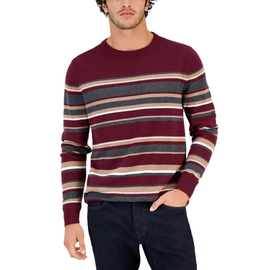 Buy ๐ Club Room Men's Regular Fit Cotton Spread Collar Pinpoint ๐ Dress ๐ Shirt, Created For Macy's Lavender ๐ฅ - Image 8