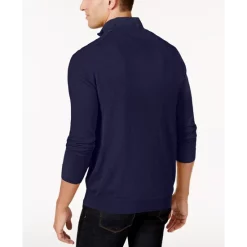 Budget ๐ Club Room Men's Hardcastle Long-Sleeve Plaid ๐ Shirt, Created For Macy's Pale Ink Blue ๐