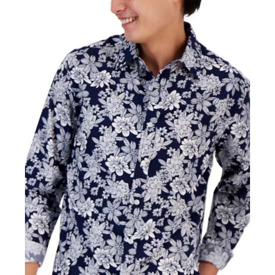 Best deal โค๏ธ Club Room Men's Merino Wool Blend Turtleneck Sweater, Created For Macy's Navy Blue โ