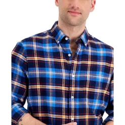 Best Pirce 👏 Club Room Men's Button Mock Neck Sweater, Created For Macy's Deep Black 😀