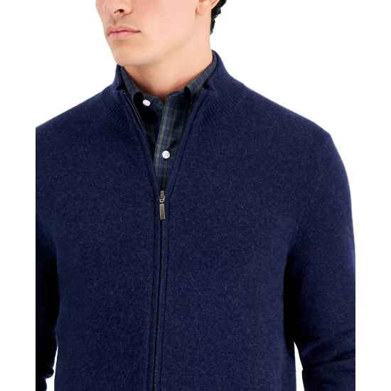 Buy π Club Room Men's Short-Sleeve Colorblocked Polo, Created For Macy's Navy Blue π - Image 3