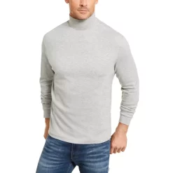 Budget 🔥 Club Room Men's Solid Mock Neck 👚 Shirt, Created For Macy's Deep Black 💯