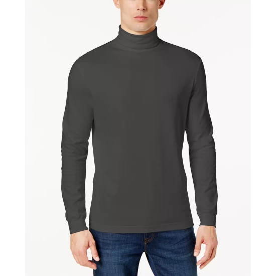 Top 10 ๐คฉ Club Room Men's Doubler Crewneck T-Shirt, Created For Macy's Deep Black ๐ - Image 2