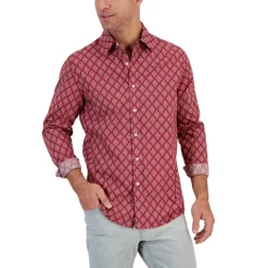 Promo ✨ Club Room Men's Striped Interlock Polo 👚 Shirt, Created For Macy's Pale Glass 😀