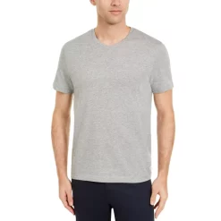 Discount 😀 Club Room Men's Slim Fit Striped 👗 Dress 👚 Shirt, Created For Macy's Rythmic Red 🛒