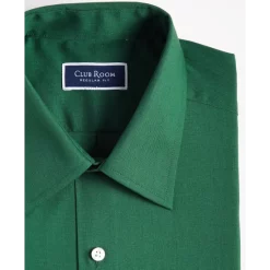 Flash Sale 😍 Club Room Men's Short-Sleeve Plaid 👕 Shirt, Created For Macy's Med Sapphire 😍