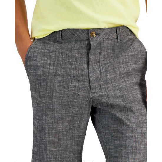 Coupon ๐ฅฐ Club Room Men's Tac Plaid Double Faced Woven Long-Sleeve ๐ Shirt, Created For Macy's Maize Gold ๐ - Image 2