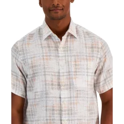 Cheapest ❤️ Club Room Men's Plaid Plush Flannel Robe, Created For Macy's Red Navy 🎁