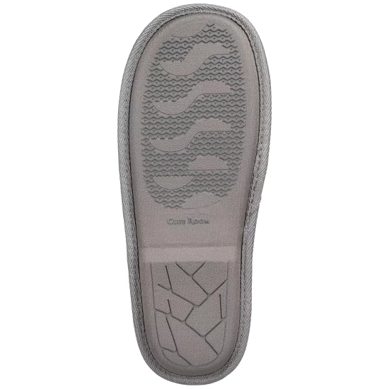 Best reviews of ๐ Club Room Men's Best Dad Embroidered Slippers, Created For Macy's Grey Embro ๐ - Image 6