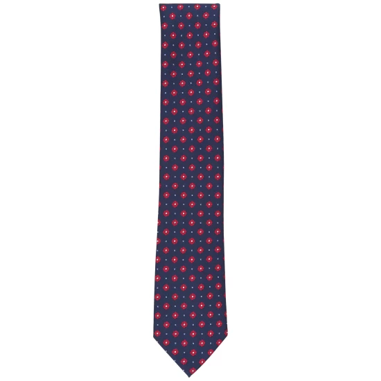 Coupon ๐ฅฐ Club Room Men's Lamont Medallion Tie, Created For Macy's Red ๐ - Image 3