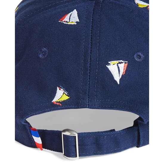 Buy π Club Room Men's Embroidered Sailboats βΎ Baseball Hat, Created For Macy's Navy π€© - Image 4