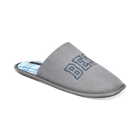 Best reviews of ๐ Club Room Men's Best Dad Embroidered Slippers, Created For Macy's Grey Embro ๐