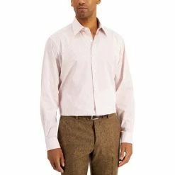 Coupon 🔔 Club Room Men's Regular Fit Striped 👗 Dress 👚 Shirt, Created For Macy's Lt Blue 🔥