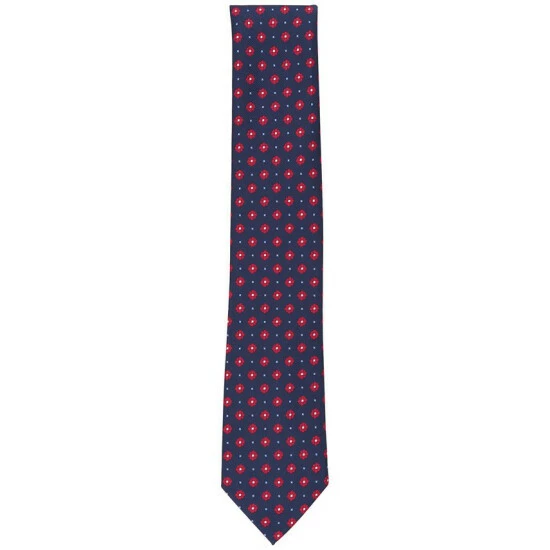 Coupon ๐ฅฐ Club Room Men's Lamont Medallion Tie, Created For Macy's Red ๐ - Image 2